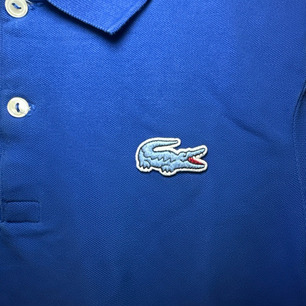 Lacoste Live men’s‎ polo blue shirt size 2 - Picture 3 of 11